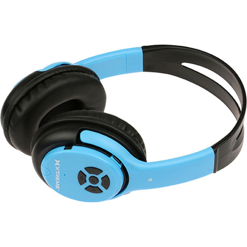 Xtreme Talk N' Walk Pro Bluetooth Headphones w/ Smart Device Controls & Mic - Blue