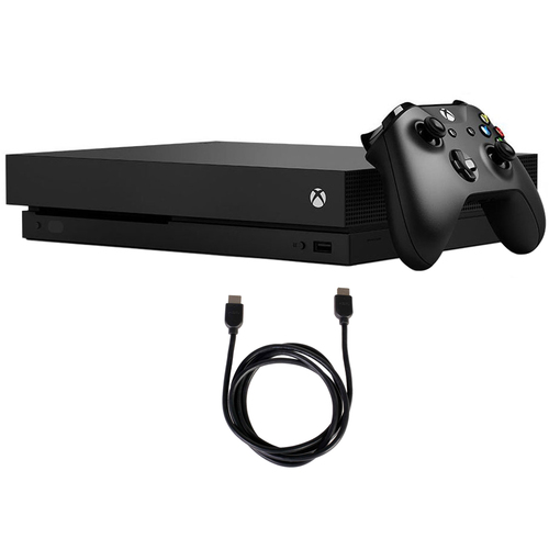 Inocencia sobre Contable Microsoft Xbox One X 1TB Console Black with 6ft High Speed HDMI Cable  Bundle | BuyDig.com