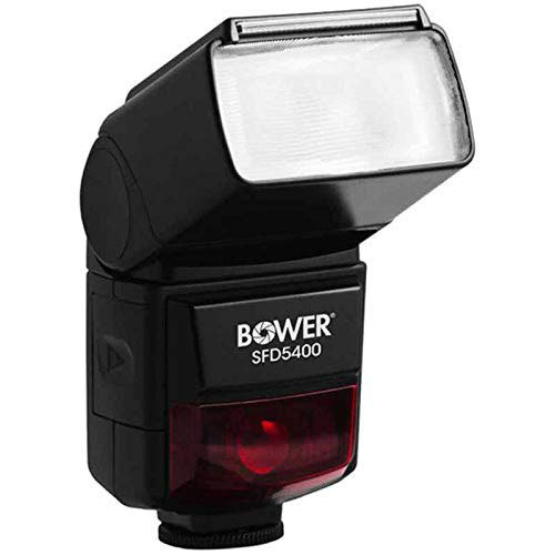 Bower SFD5400 Digital Autofocus DSLR Flash for Nikon i-TTL & Canon E-TTL DSLR Cameras