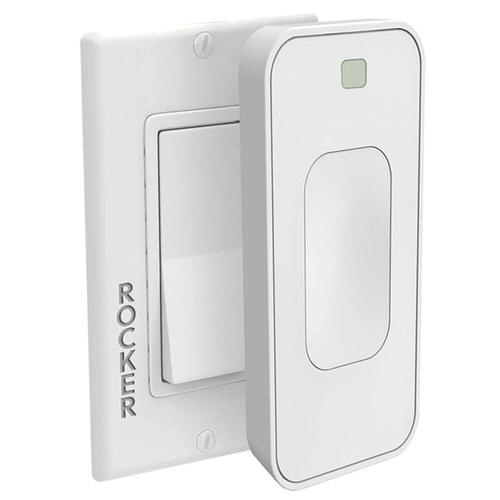 Motion Activated Instant Smart Light Switch Rocker That Listens 3 (White) REFURB