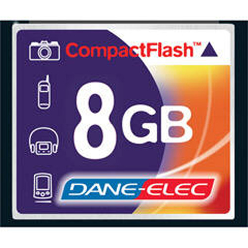 Dane 8GB Compact Flash Memory Card