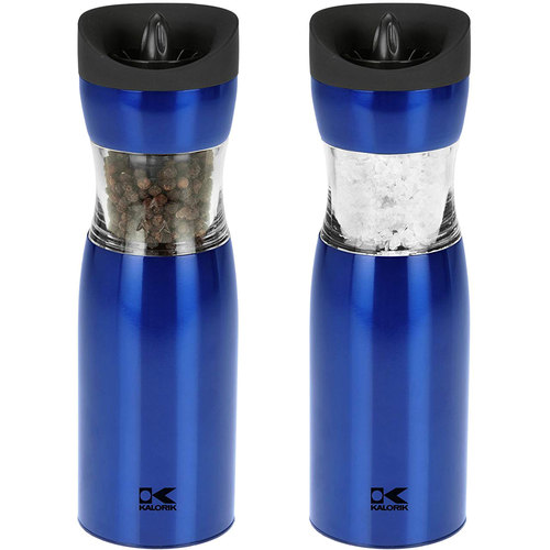 Kalorik Gravity Salt and Pepper Grinder Set (Blue - PPG 37241 BL)