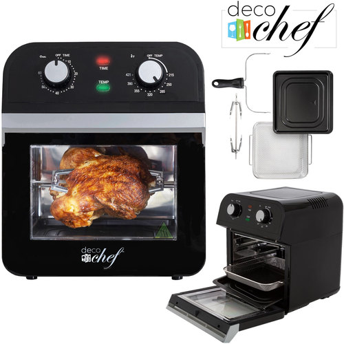 Deco Chef XL 12.7 QT Oil Free Air Fryer Convection Oven Multi-Function X-Large Capacity