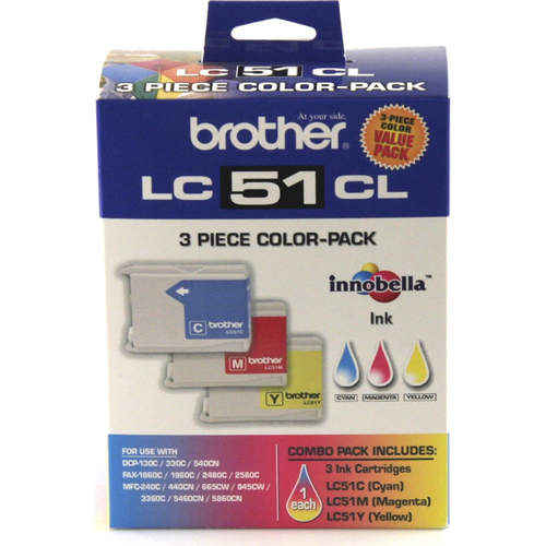 Brother Color Ink Cartridge 3 Pack