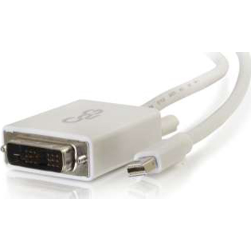 C2G 6ft C2G Mini DisplayPort M to DVI M WHT