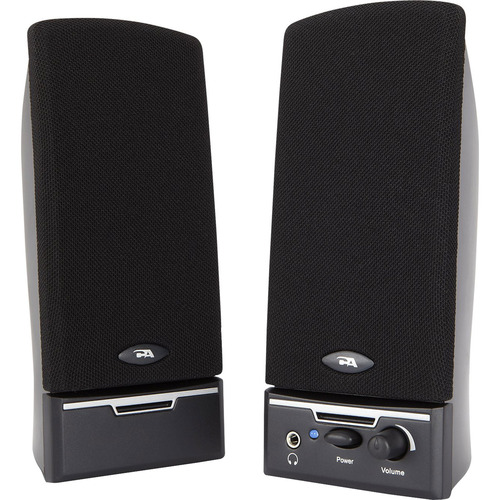 Cyber Acoustics 2.0 Black Speaker System