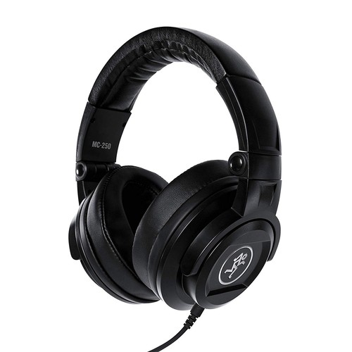 Mackie MC Series MC-250 Closed-Back Professional Monitoring Headphones - (Black)