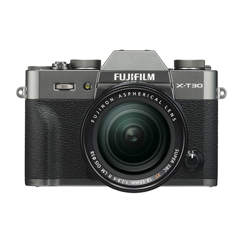 Fujifilm X-T30 Mirrorless Camera with XF 18-55mm f/2.8-4 R LM OIS Lens (Charcoal Silver)