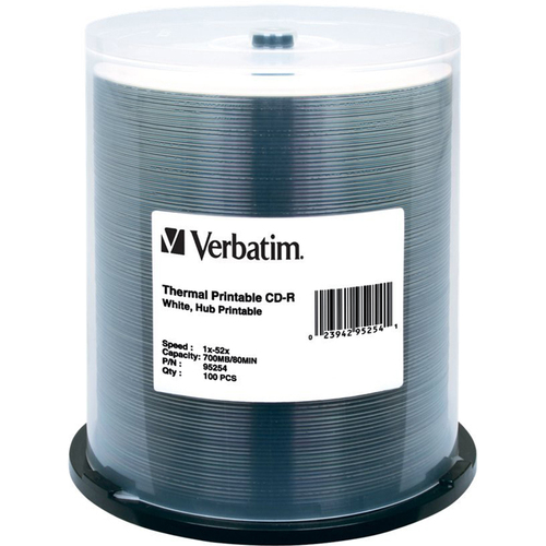 Verbatim CD-R 80MIN 700MB 52X White The