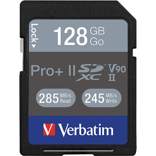 Verbatim 128GB Pro II Plus 1900X SDXC