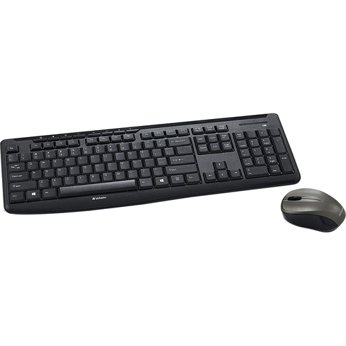 Verbatim Black Wireless Keyboard Mouse