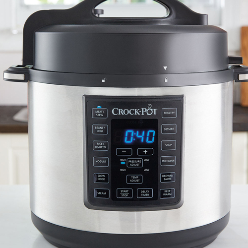 Crock-Pot 6-Quart 8-in-1 Multi-Use Express Crock Programmable Pressure Cooker