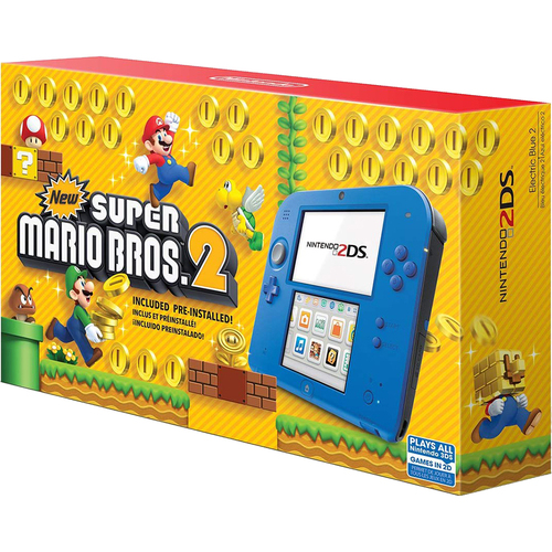 Nintendo Nintendo 2D Blu W Mario Bros2