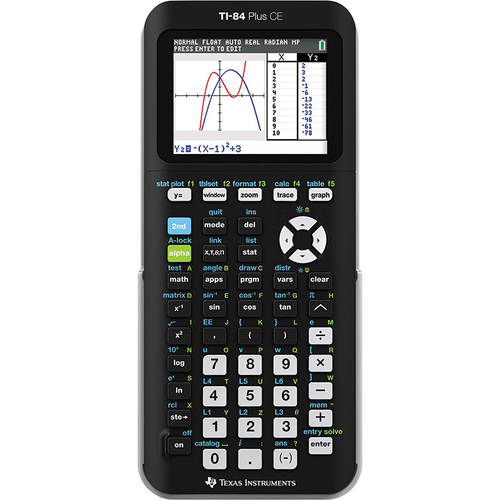 Texas Instruments TI84 Plus CE Graphing Blk FFP