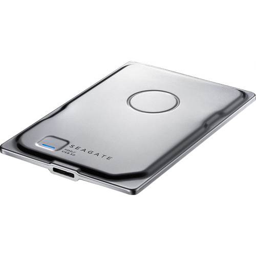 Seagate Seven Ultra Slim 500GB Portable External Hard Drive (Silver) STDZ500400