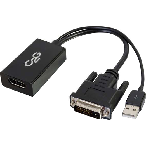C2G DVI to DisplayPort Adapter Converter - 41379