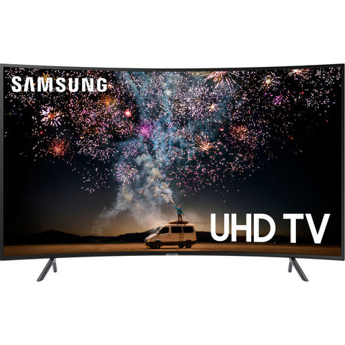 Samsung UN65RU7300 65` RU7300 HDR 4K UHD Smart Curved LED TV (2019 Model)