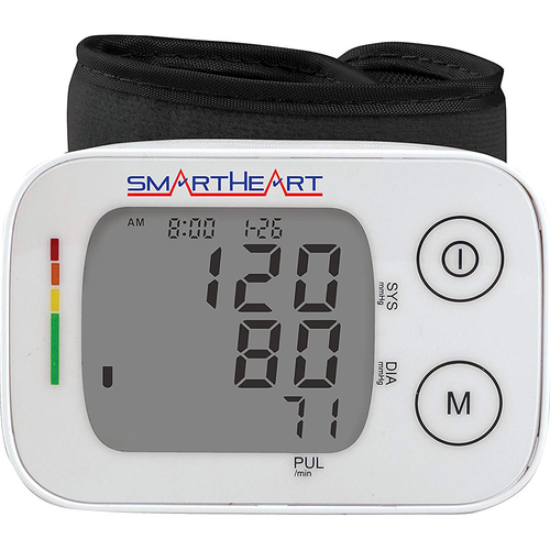 Veridian Healthcare SmartHeart Automatic Digital Blood Pressure Wrist Monitor - 01-541