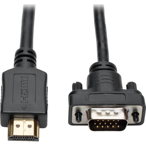 Tripp Lite HDMI to VGA Active Converter Cable; HDMI to Low-Profile HD15 - P566-003-VGA