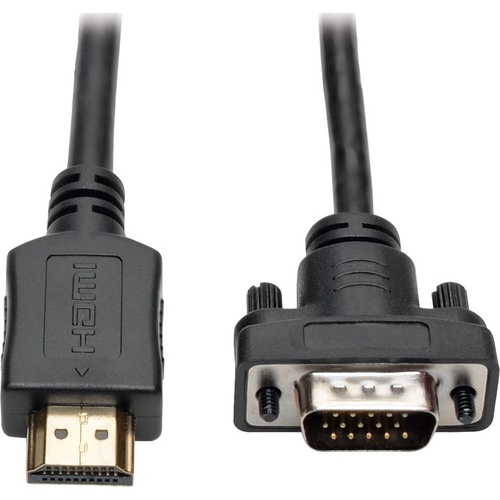 Tripp Lite HDMI to VGA Active Converter Cable; HDMI to Low-Profile HD15 - P566-006-VGA