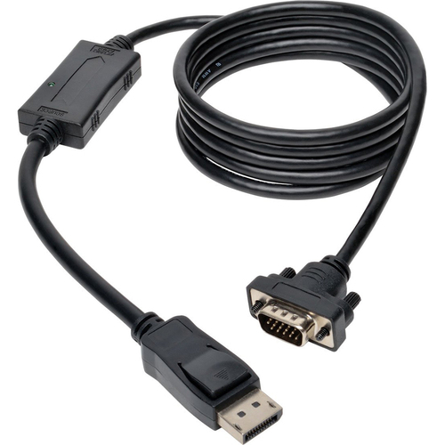 Tripp Lite DisplayPort 1.2 to VGA Active Adapter Cable; DP - P581-006-VGA-V2