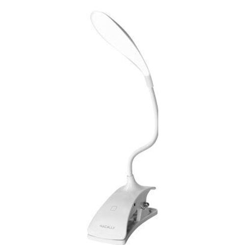 MacAlly Rechargeable Clip-On LED Book Reading Light - BOOKLIGHT