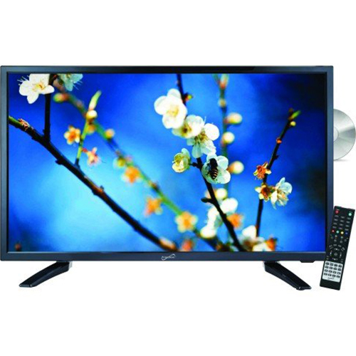 Supersonic 22` Class LED Widescreen HDTV with DVD Player - SC-2212