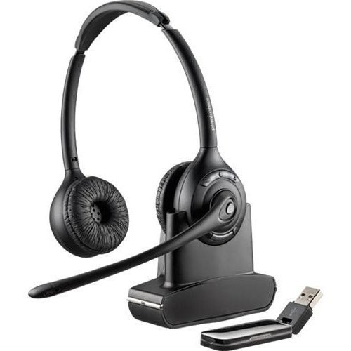 Plantronics Savi W420 Binaural Over-the-Head USB Wireless Headset - 84008-03
