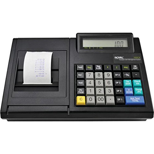 Royal 100CX Portable Electronic Cash Register - 82175Q