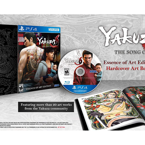 Sega Yakuza 6: The Song of Life - Essence of Art Edition - PlayStation 4 - YK-63221-7