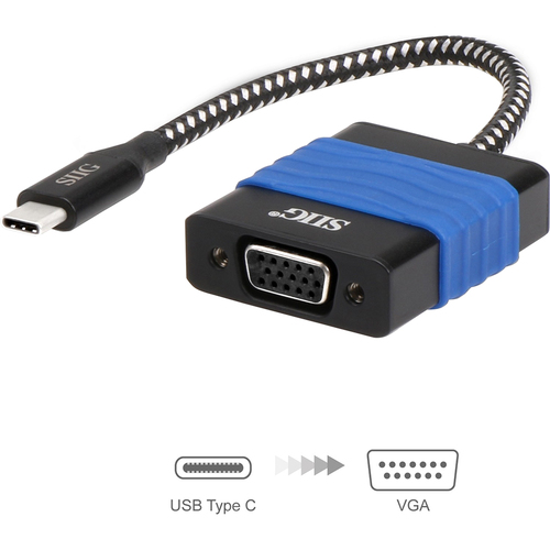 Siig USB Type-C to VGA Video Cable Adapter - CB-TC0114-S2