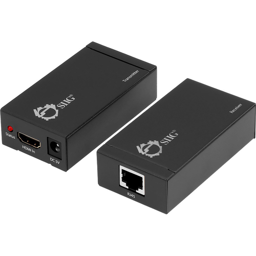 Siig HDMI Extender over single Cat5e/6 - CE-H22D11-S1