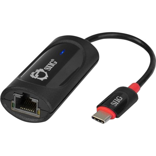 Siig USB-C to Gigabit Ethernet Adapter - USB 3.0 - JU-NE0914-S1