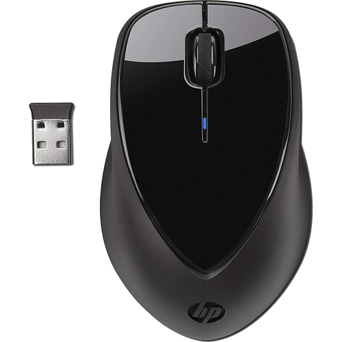 Hewlett Packard X4000 Wireless Mouse with Laser Sensor - Black