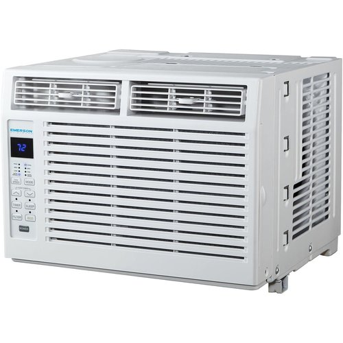 Emerson Quiet Kool EARC5RD1 5000 Btu 115V Window Air Conditioner with Remote Control, White