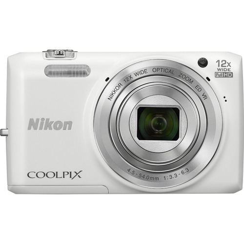 Nikon COOLPIX S6800 16MP, 1080P Wi-Fi Digital Camera w/ 12x Zoom - Factory Refurbished