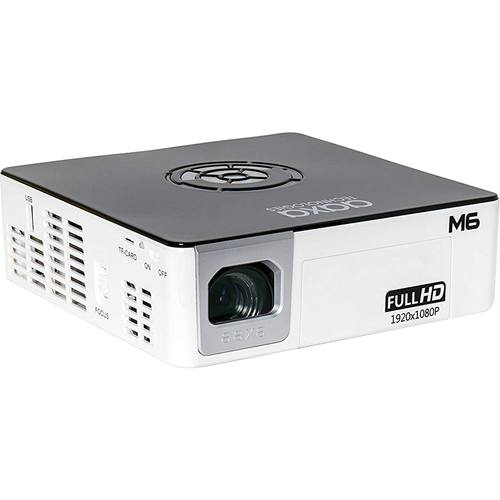 AAXA Technologies M6 FULL HD MICRO LED PROJ 1200L 1080P FHD HDMI VGA USB 2.5LB