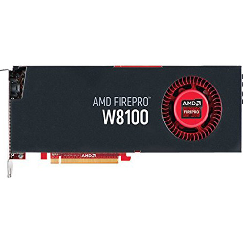 AMD AMD FIREPRO W8100 8GB GDDR5 PCIE QUAD DP STEREO 3-PIN DIN