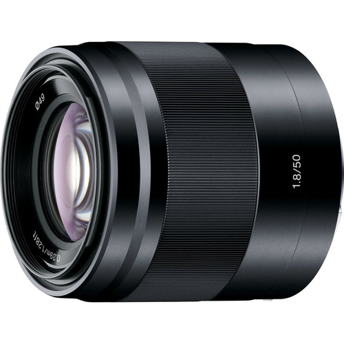 Sony SEL50F18/B - 50mm f/1.8 Mid-Range Prime E-Mount Lens (Black) - OPEN BOX