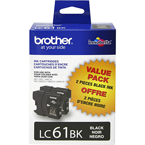Brother Black Ink Cartridge  2 Pack
