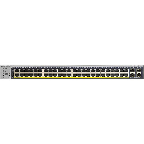Netgear 48-Port Gigabit PoE+ Ethernet Smart Managed Pro Switch - GS752TP-200NAS