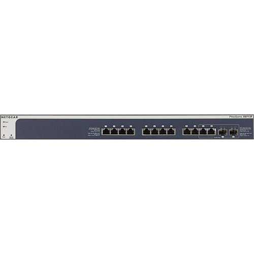 Netgear 12-port 10Gig Gigabit Ethernet Smart Managed Pro Switch - XS712T-200NES
