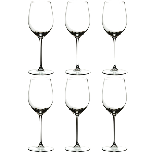 Riedel Veritas Viognier/Chardonnay Wine Glasses - Set of 6 (Clear)(6449/05)
