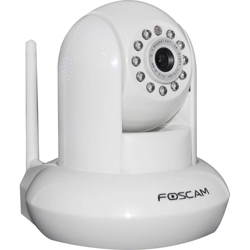 Foscam FI8910W Wireless/Wired Pan & Tilt IP/ 1 Unit Network Camera (White) -OPEN BOX