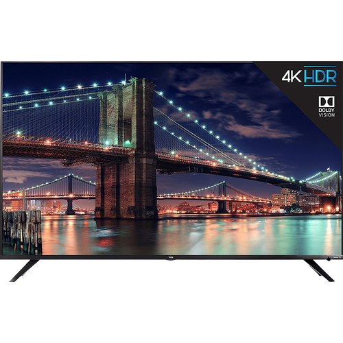 TCL 55R617 55` Class 6-Series 4K HDR Roku Smart TV (2018 Model) - Open Box