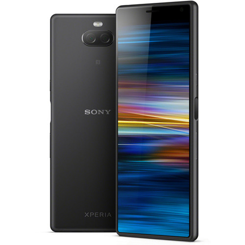 Sony Xperia 10 Unlocked Smartphone 64GB 6.0` 21:9 Wide Display - Black