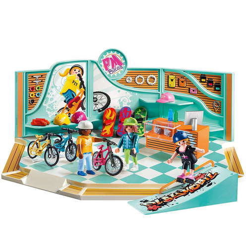 Playmobil Bike & Skate Shop