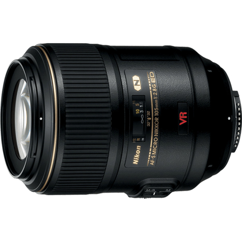 Nikon 105mm f/2.8G ED-IF AF-S VR Micro-Nikkor Close-up Lens (IMPORTED) - Open Box