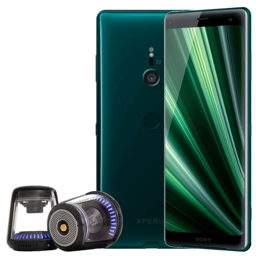 Sony Xperia XZ3 6.0` OLED Screen 64GB(Forest Green) with Bluetooth Speaker