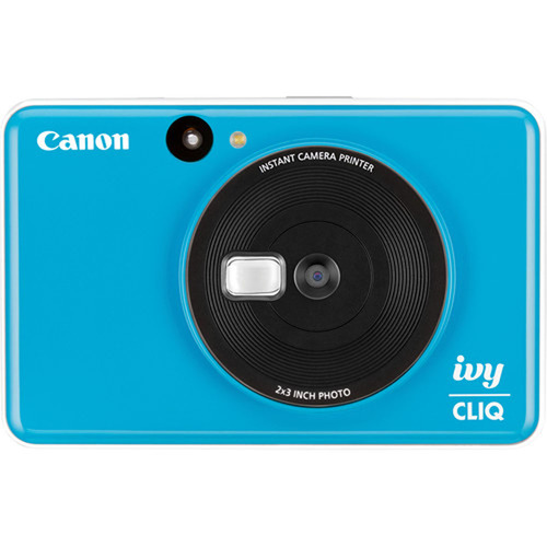 Canon  IVY CLIQ Instant Camera Printer - (Seaside Blue)(3884C003) 